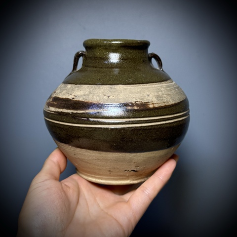 古玩陶瓷雙系罐真品鑒賞圖