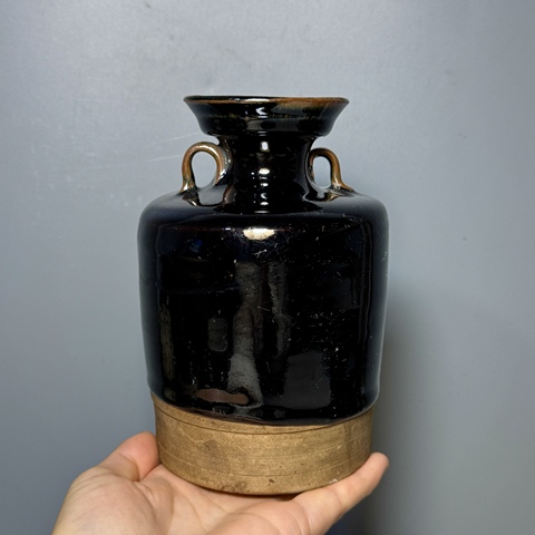 古玩陶瓷雙系瓶真品鑒賞圖