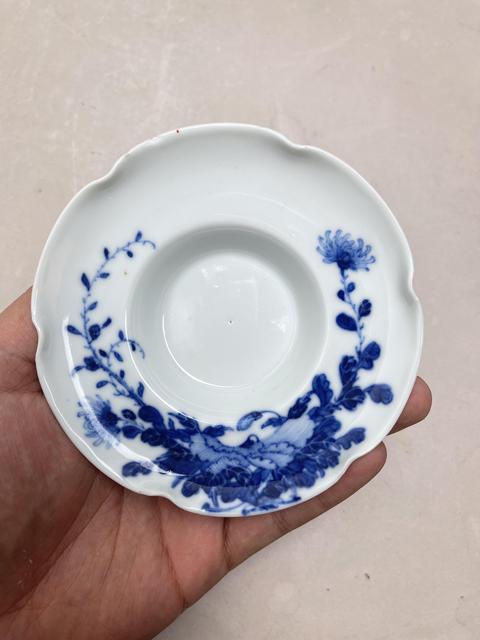 古玩陶瓷青花茶碗真品鑒賞圖