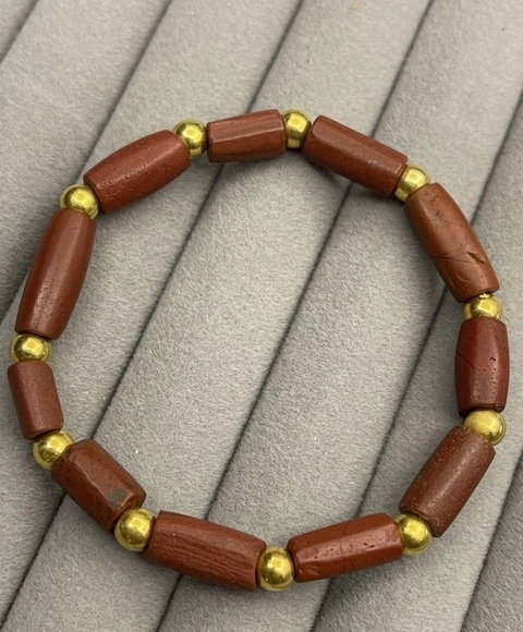 古玩玉器春秋戰國.雞肝紅瑪瑙珠串拍賣，當前價格1900元