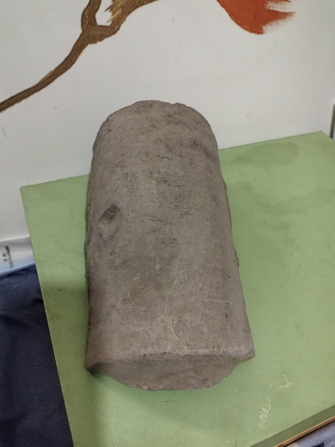 古玩陶瓷瑞獸紋瓦當(dāng)拍賣，當(dāng)前價格180元