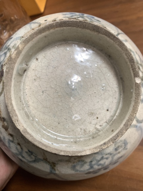 古玩陶瓷清代中期碗真品鑒賞圖