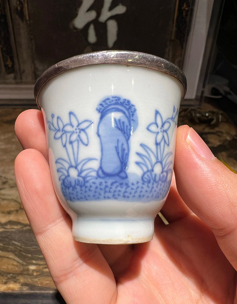 古玩陶瓷創匯 青花杯子真品鑒賞圖