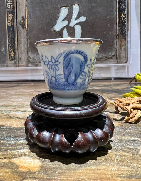 古玩陶瓷創匯 青花杯子真品鑒賞圖