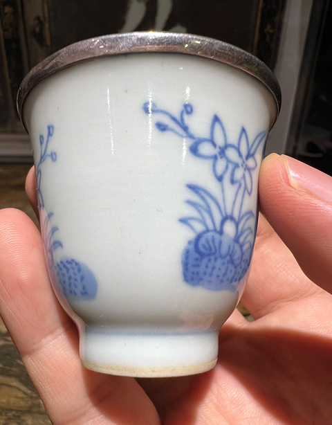 古玩陶瓷創匯 青花杯子真品鑒賞圖