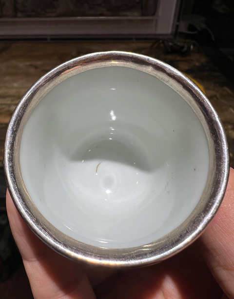 古玩陶瓷創匯 青花杯子真品鑒賞圖