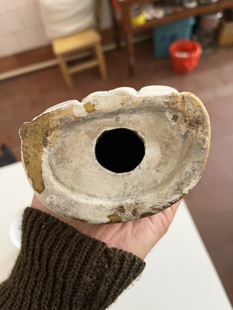 古玩陶瓷民國白釉壽星塑像拍賣，當前價格1500元