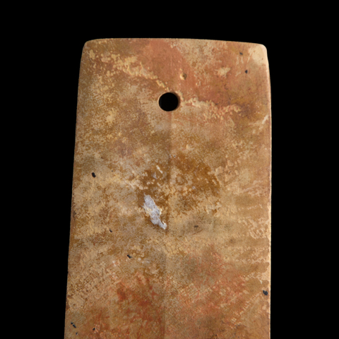 古玩玉器仿古做舊玉圭型件真品鑒賞圖