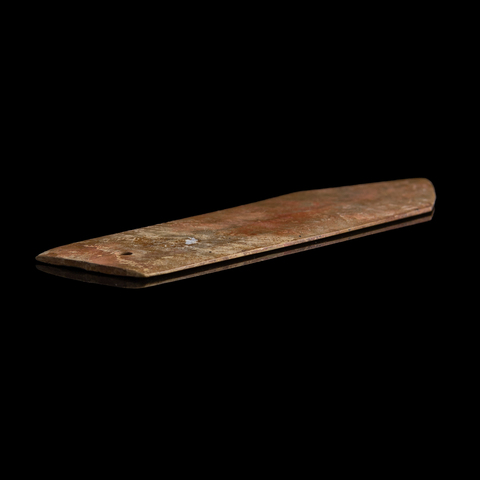 古玩玉器仿古做舊玉圭型件真品鑒賞圖