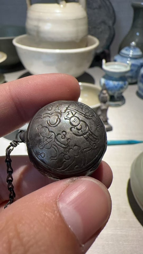 古玩雜項(xiàng)元末明初真品鑒賞圖