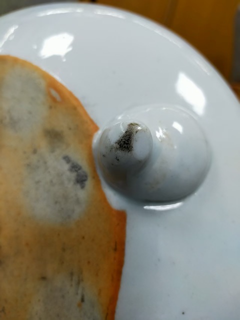 古玩陶瓷德化窯白釉三足洗真品鑒賞圖