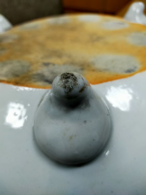 古玩陶瓷德化窯白釉三足洗真品鑒賞圖