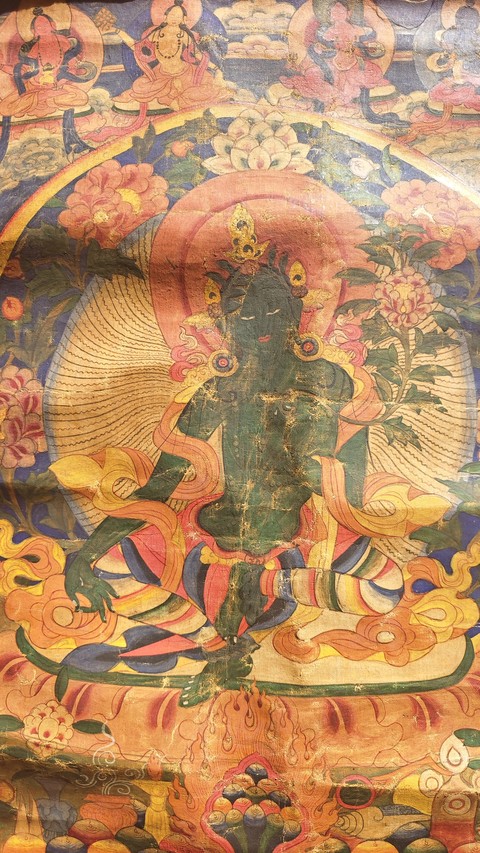 古玩雜項唐卡真品鑒賞圖