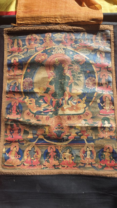 古玩雜項唐卡真品鑒賞圖