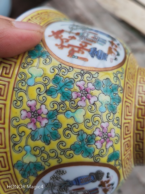 古玩陶瓷歲朝清供粉彩碗拍賣，當前價格25000元