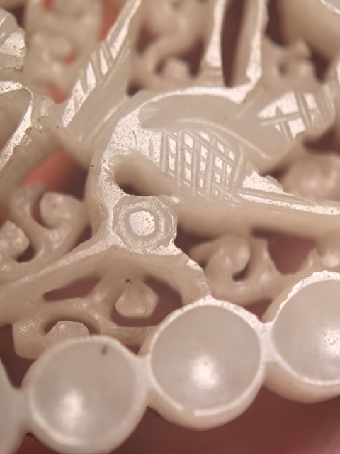 古玩玉器和田玉雕“連珠紋佩”真品鑒賞圖