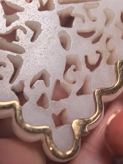 古玩玉器和田玉雕“連珠紋佩”真品鑒賞圖