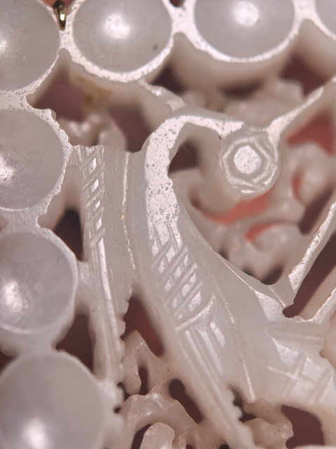 古玩玉器和田玉雕“連珠紋佩”真品鑒賞圖