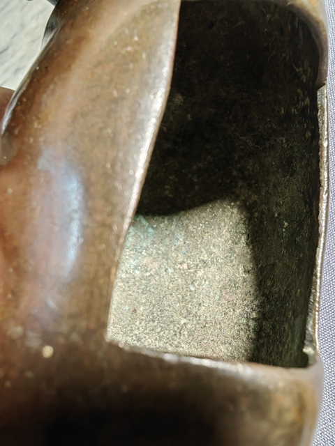 古玩銅器牛薰真品鑒賞圖