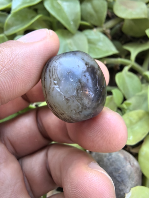 古玩玉器纏絲瑪瑙珠真品鑒賞圖