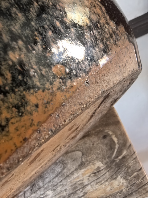 古玩陶瓷山西窯油滴釉罐真品鑒賞圖