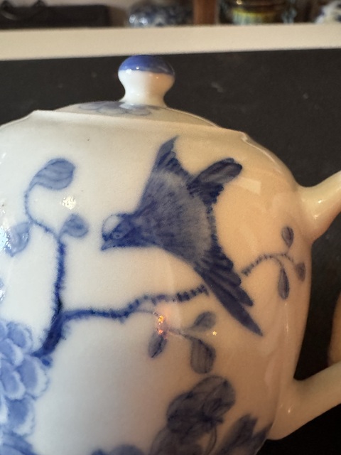 古玩陶瓷青花花鳥紋壺拍賣，當前價格8600元