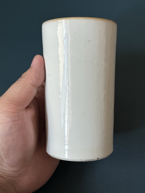 古玩陶瓷清·同治魁星點(diǎn)斗粉彩筆筒拍賣(mài),當(dāng)前價(jià)格1380元