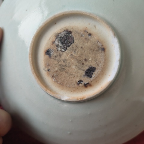 古玩陶瓷湖田窯刻花大碗真品鑒賞圖