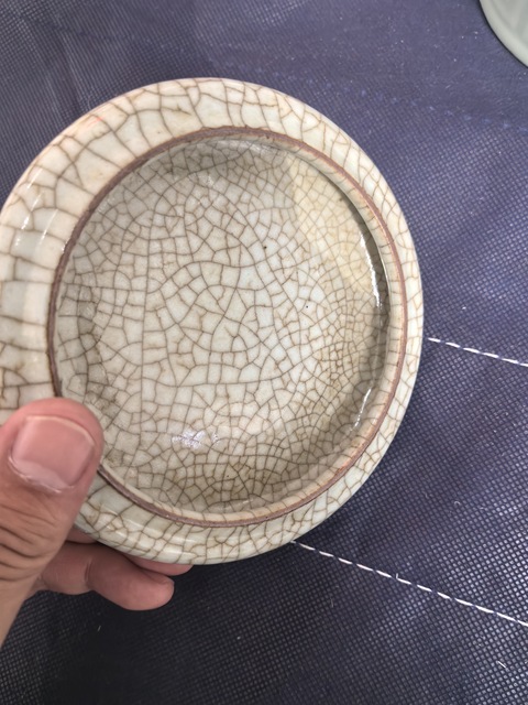 古玩陶瓷哥釉洗真品鑒賞圖