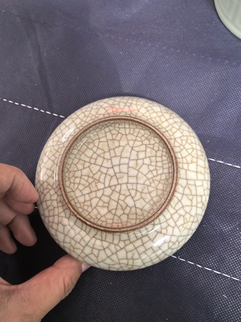 古玩陶瓷哥釉洗真品鑒賞圖