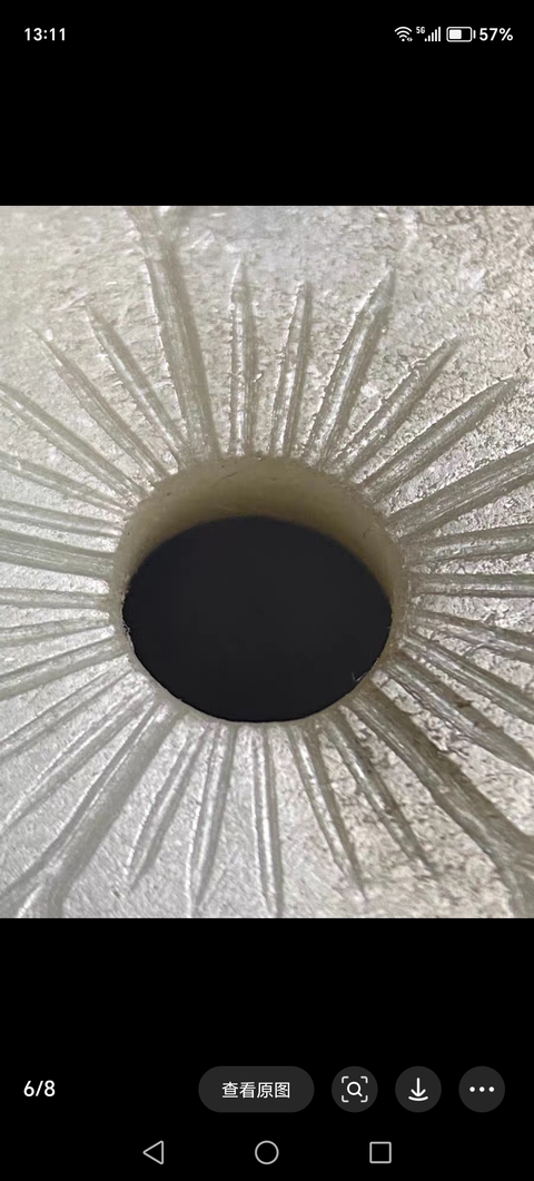 古玩玉器翡翠雕“花卉紋璧”真品鑒賞圖