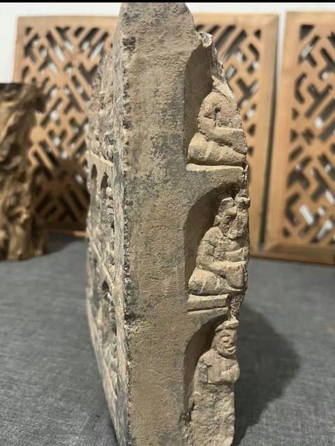 古玩雜項千佛碑真品鑒賞圖