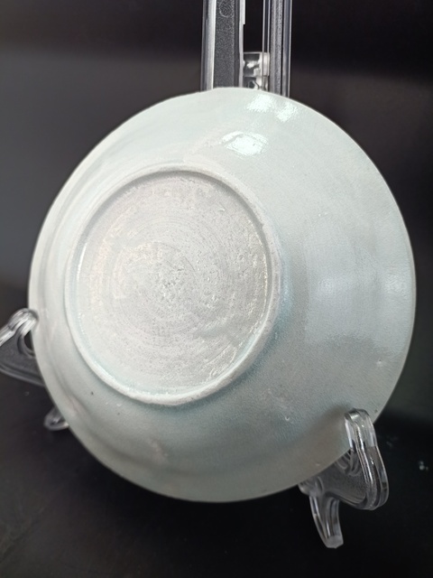 古玩陶瓷【館藏級精品】南宋:青白釉荷蓮紋洗【存世量稀少】【頂級釉水】【收藏價值比較高】拍賣，當前價格0元