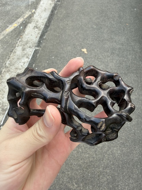 古玩雜項座子真品鑒賞圖