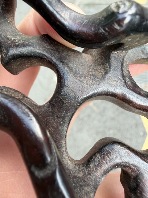 古玩雜項座子真品鑒賞圖