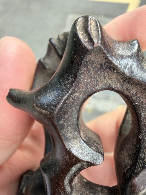 古玩雜項座子真品鑒賞圖