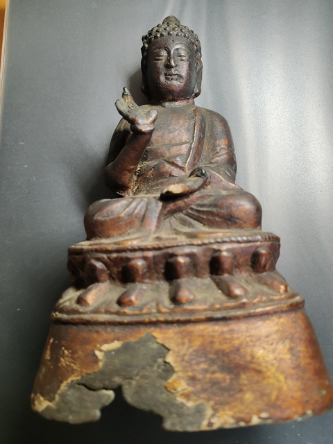 古玩銅器造像真品鑒賞圖