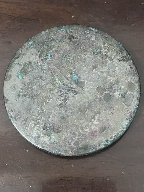 古玩銅器銅鏡真品鑒賞圖