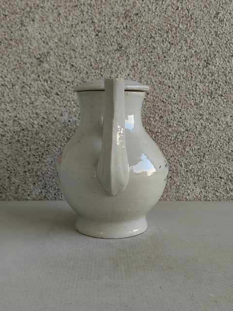 古玩陶瓷釉下彩繪花卉紋茶壺拍賣，當前價格680元