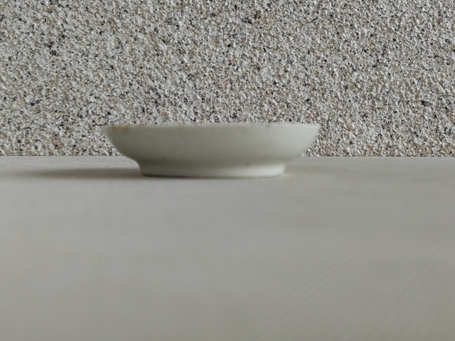 古玩陶瓷紅綠彩花卉紋盤拍賣，當前價格350元