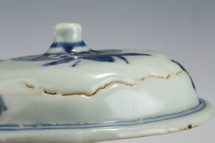 古玩陶瓷明晚·青花花卉紋小蓋罐
真品鑒賞圖