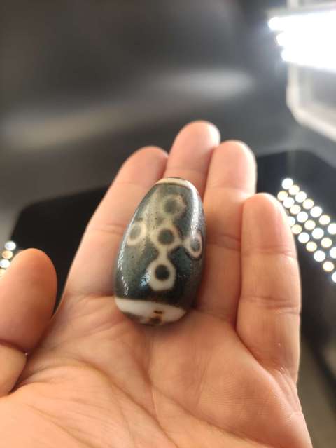 古玩玉器瑪瑙珠子真品鑒賞圖