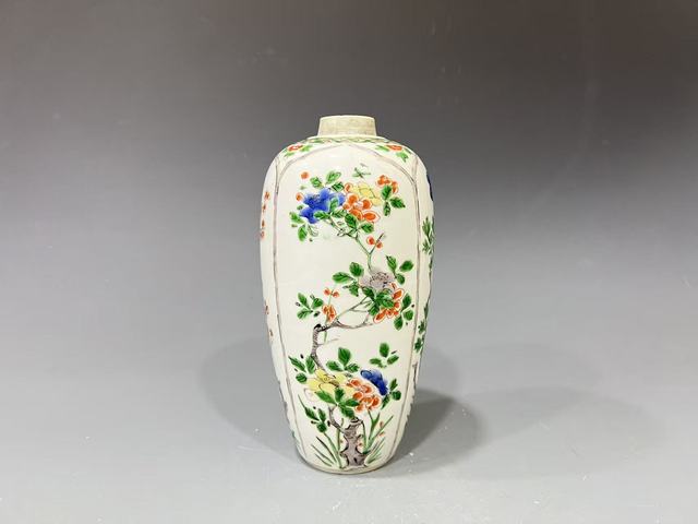 古玩陶瓷五彩罐真品鑒賞圖