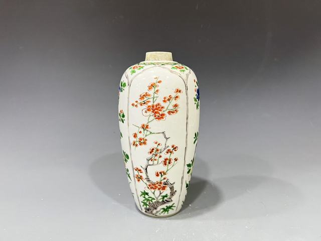 古玩陶瓷五彩罐真品鑒賞圖