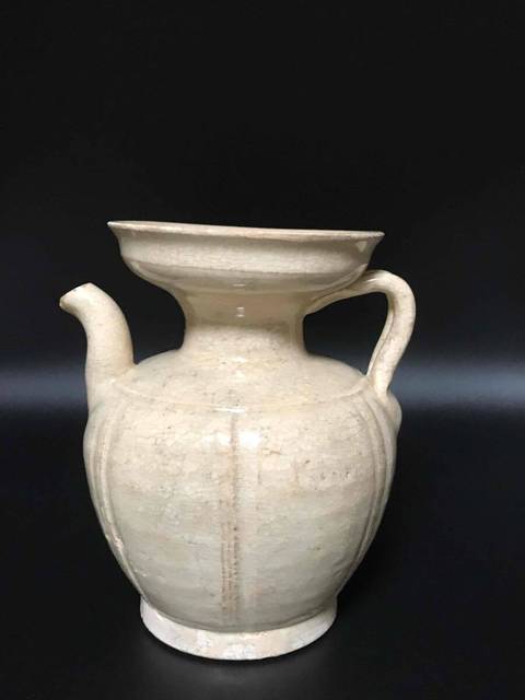 古玩陶瓷青白釉執壺真品鑒賞圖