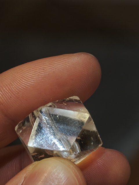 古玩雜項多棱水晶珠真品鑒賞圖