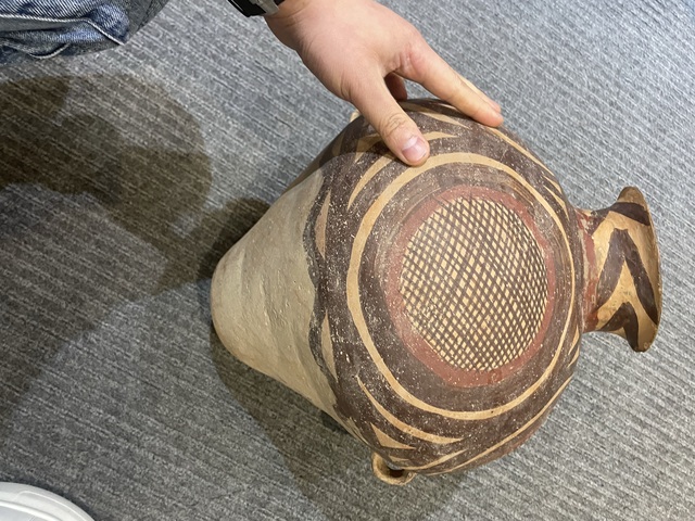 古玩陶瓷馬家窯彩陶雙系罐真品鑒賞圖