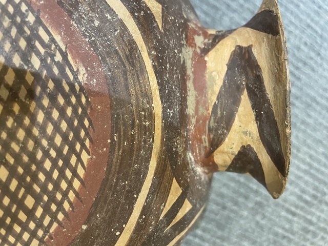 古玩陶瓷馬家窯彩陶雙系罐真品鑒賞圖