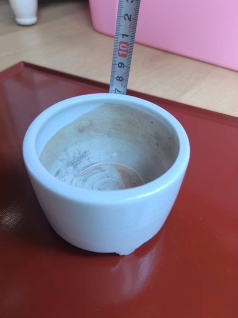 古玩陶瓷德化白瓷三足爐真品鑒賞圖