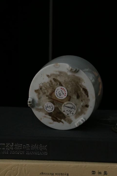 古玩陶瓷德化白瓷三足爐真品鑒賞圖